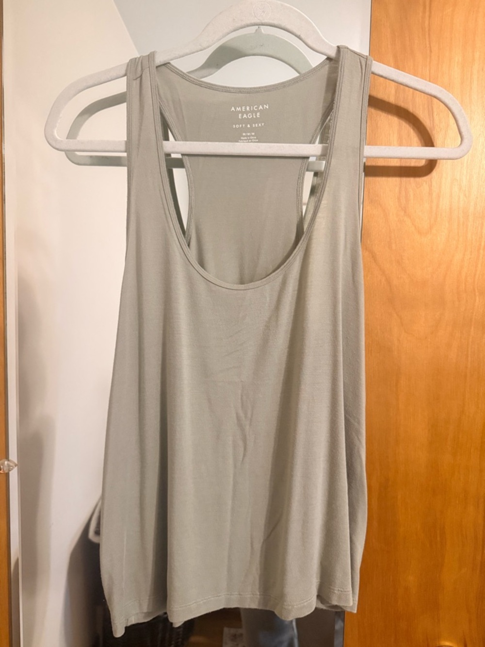 American Eagle Outfitters Olive Tank